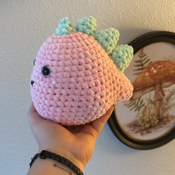 Francie The Fuzzy Dino - Picture 2 of 4